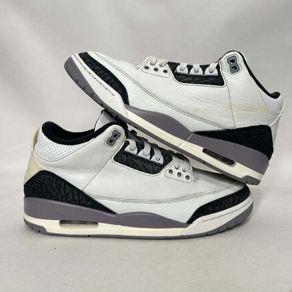Nike Air Jordan 3 Retro “Cement Grey White Fire Red” main image 10